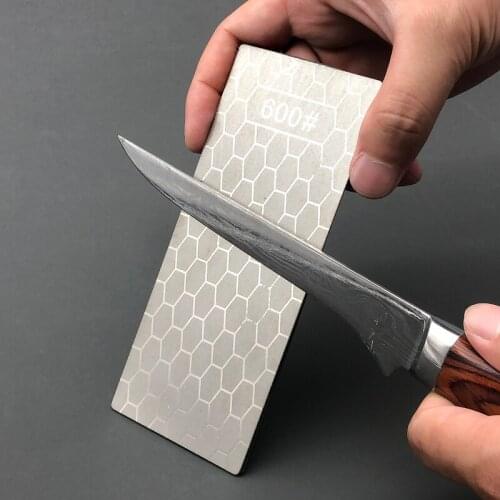 Diamond Knife Sharpening Stone Grit400/600/1000/1200# Knife Sharpener Apex egde Grindstone Whetstone woodworking Honing stool