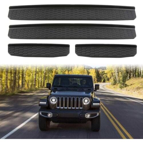 Car Auto Pedal Door Plate Sill Entry Guards Protector Door Accessories For Jeep for Wrangler JL 2018 2019+(4 door/2 door)