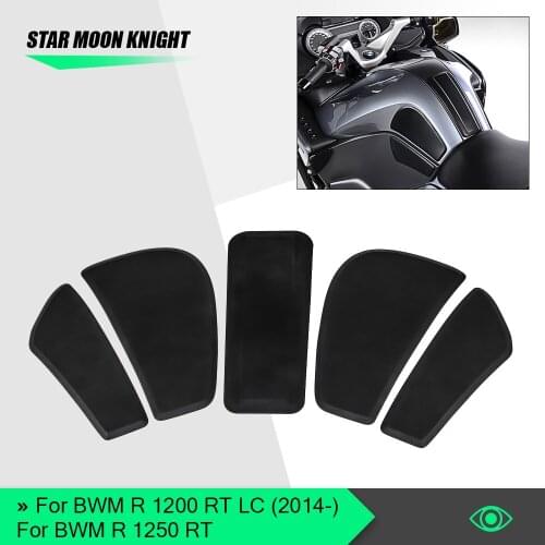 Motorcycle side fuel tank pad For BMW R1250RT R 1250 RT R1200RT LC 2014 - Tank Pads Protector Stickers Knee Grip Traction Pad