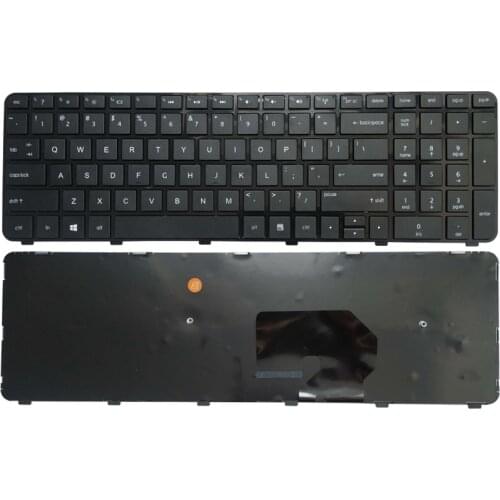 US Black laptop Keyboard for HP Pavilion DV7-6100 DV7-6000 DV7-6200 DV7-6152er 60945-257 English keyboard with frame