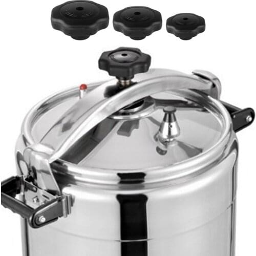 Pressure Cooker Knobs Bakelite Pressure Cooker Handle Button Screw Explosion Proof Spiral Button Replacement Kitchen Accessories