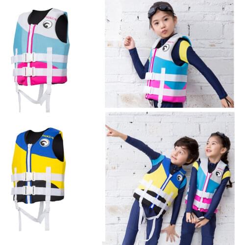 Child Life Vest Boating Drifting Water-Skiing Safety Life Jacket Swim Ring Snorkeling Small Vest Belt Protection Safety Swimsuit