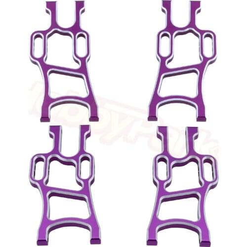 Aluminum Lower Suspension Arms Set 108019 108819 108821 108021 08005 08006 for 1/10 RC Monster Truck HSP Redcat Exceed Parts