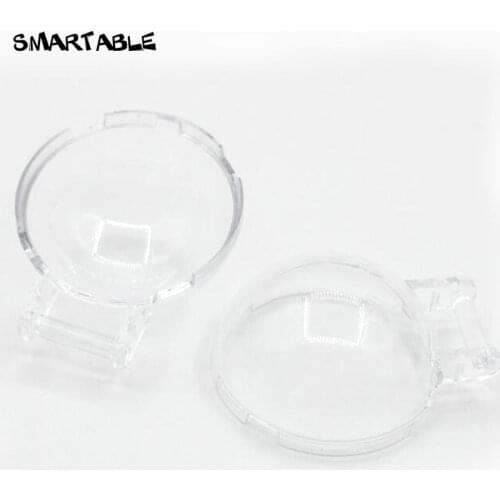 Smartable Bubble Canopy 4x4x1.3 With Handle Building Blocks Brick MOC Parts Toys Compatible Major Brands 18990/35522 6pcs/Lot