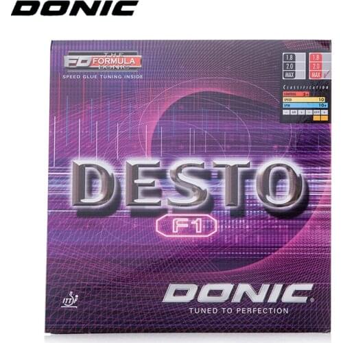 Genuine DONIC table tennis Desto F1 MAX rubber Germany cake sponge ping pong pimples in rubbers