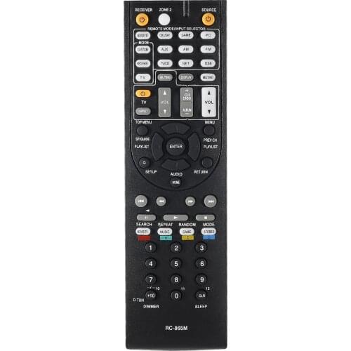 New RC-865M Replaced Remote Control fit for Onkyo AV Receiver TX-NR525 TXNR525 HT-R391 TX-NR737 Controller