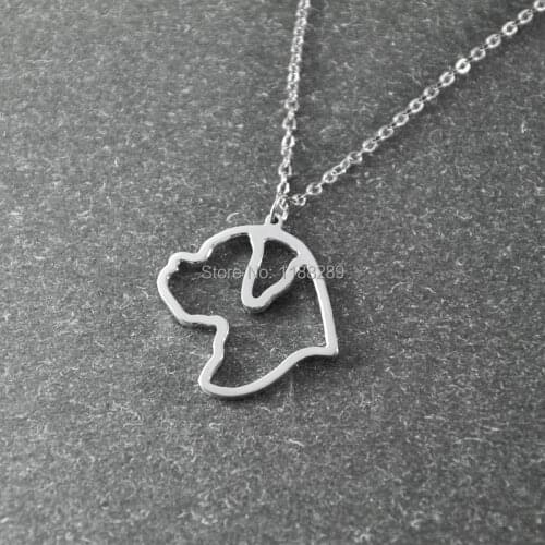 Boxer necklace, Boxer pendant, animal necklace ,alloy dog necklace , pet memorial gift ,Boxer charm