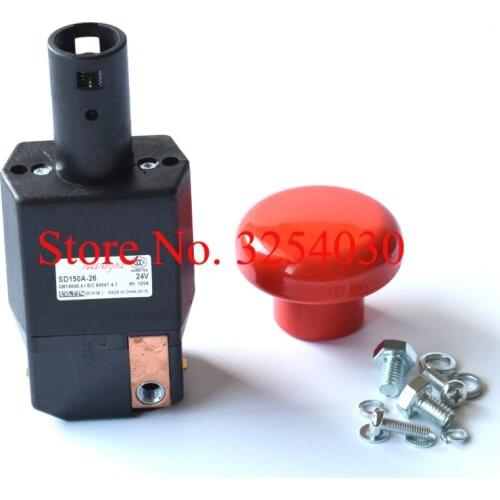 Supply Imported Original UK Albright 150A 24V Emergency Switch Disconnect Switch SD150A-26 for Hyster Electric Pallet Trucks