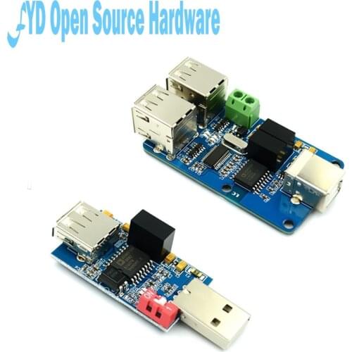 Quad USB isolator USB HUB isolation module coupling protection board ADUM3160 B0505S 1W 1500V USB to USB