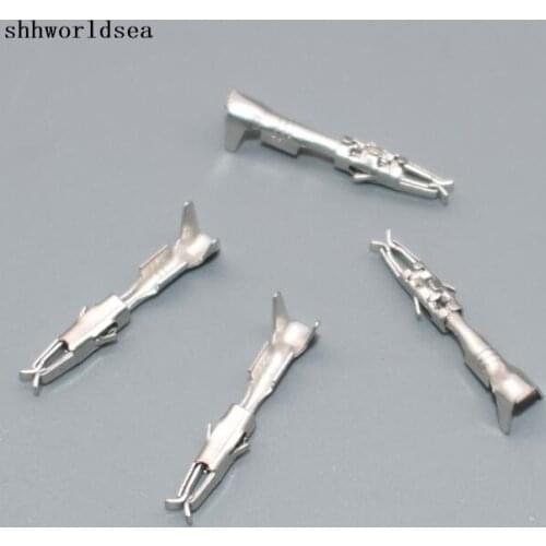 Shhworldsea 100PCS DJ623-E1.5A Crimp Terminal car truck bus auto Spade Connector