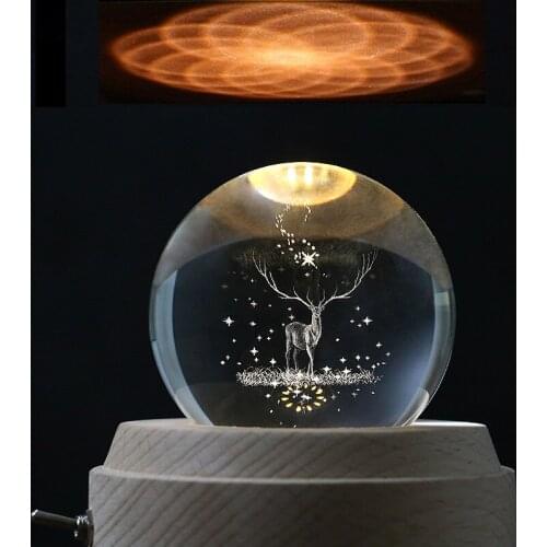 Drop Shadow Luminous Music Box Mew Japanese Cure Creative Furnishing Articles Home Decor Living Room Office Desktop Decoration