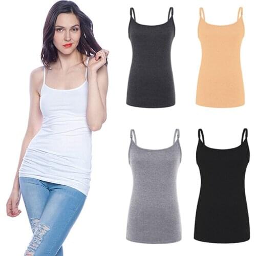 Summer Women Tank Top Casual Knitted Plain Tops Soft Crop Tops Adjustable Slim Camisole Tank Top Basic Solid Color Halter Top
