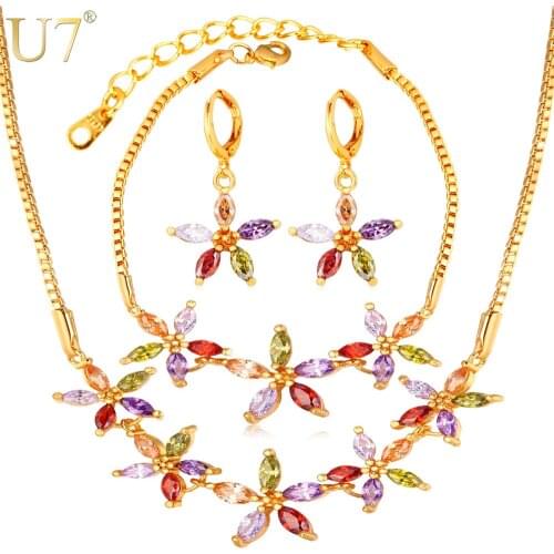 Свадебные ювелирные украшения U7 China At AliExpress