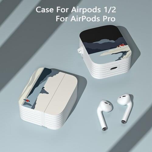 Silicone Case For Apple Airpods 1/2 Protective Bluetooth Wireless Earphone Cover For AirPods Pro Charging Box Bag Accessories
