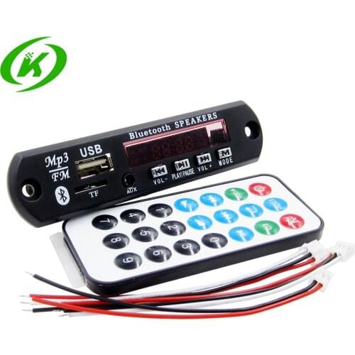 10PCS Bluetooth MP3 Decoding Board Module w/ SD Card Slot / USB / FM / Remote Decoding Board Module