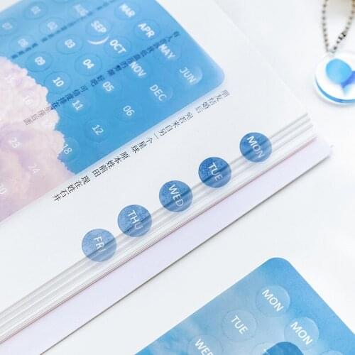 4 Sheets Decoration Label Sticker PVC Tag Dot Sealing Stickers DIY Scrapbook Album Photo Envelope Seals Office Stationery