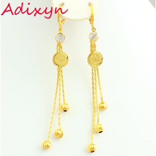 Серьги с камнями Adixyn China At AliExpress
