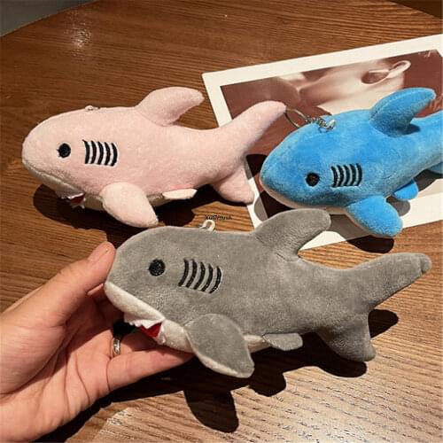 Lovely Ocean Fish Doll Stuffed Plush Toy , 10CM Key Chain Pendant Plush Toy Doll