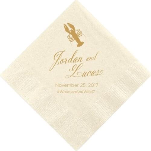 Custom Our Little Mermaid Personalised Birthday Napkins-Mermaid Birthday Napkins,Summer Birthday Napkins,Under the Sea Party