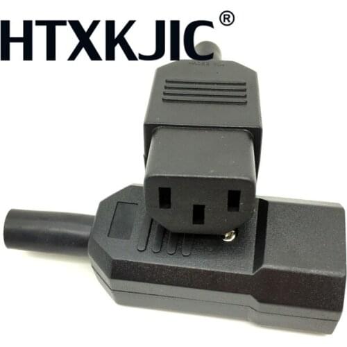New Wholesale Price Black IEC 320 C13 Female Plug Rewirable Power Connector 3pin Socket 10A /250V