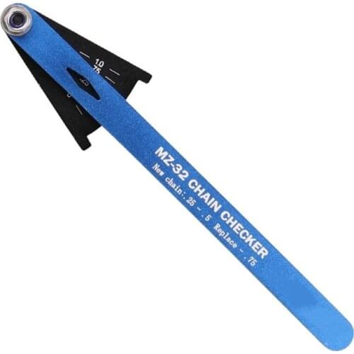 Protable Bicycle Bike Chain Checker Wear Indicator Tool Multi-function Supplies Y1QE