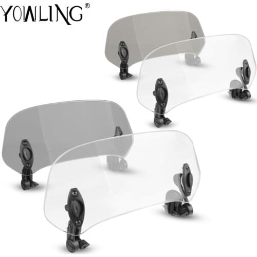 Adjustable Screen Windscreen Windshield Spoiler Air Deflector For Suzuki V-Strom 650 DL650 2012 2013 2014 2015 2016 2017 2018