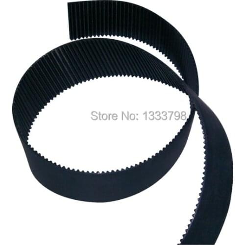 Strong tensile strength 60mm width HTD8M 20meters open end timing belt