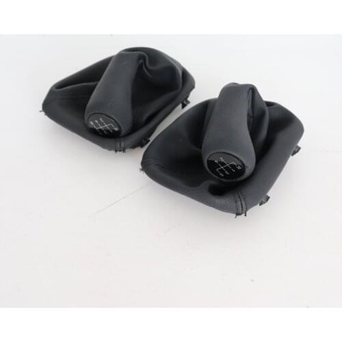 5 Speed 6 Speed Car Shift Knob For BMW E30 Left Hand Driving LHD Gear Lever Knob With Leather Boot With M Logo