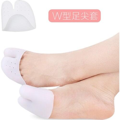 Cover withTip Hole in Tip Shoe Cover Thickening Super Soft Tip Toe Anti-wear gel x nail system nail supplies for professionals