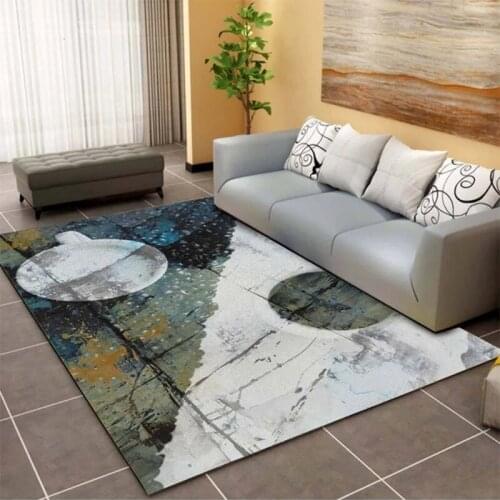 Modern Beige Camel Color Abstract Art Carpet Living Room Simple Carpet Floor Rug For Bedroom Decor Bedside Carpet Kitchen Mat