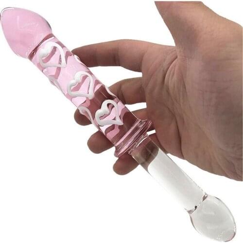 Glass Dildo Penis Anal sextoys Adult Crystal Female Sextoys adults for women Crystal Dildo Glass Dildos Female Sex Products S&M