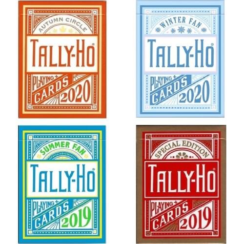Tally-Ho Season Series Playing Cards USPCC Bicycle Cardistry Deck Poker Size Magic Card Games Magic Tricks Props