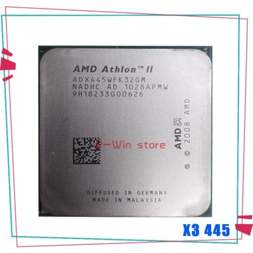 For AMD Athlon II X3 445 3.1 GHz Triple-Core CPU Processor ADX445WFK32GM Socket AM3 938pin