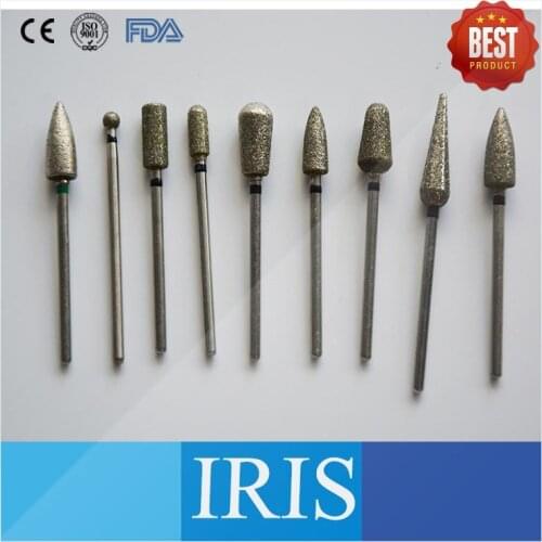 High Quality 60 Pieces/set Diamond Bur HP Dental Lab Tool Sets Jewelry Alloy Grinding Polishing All Kinds Of Type To Choose