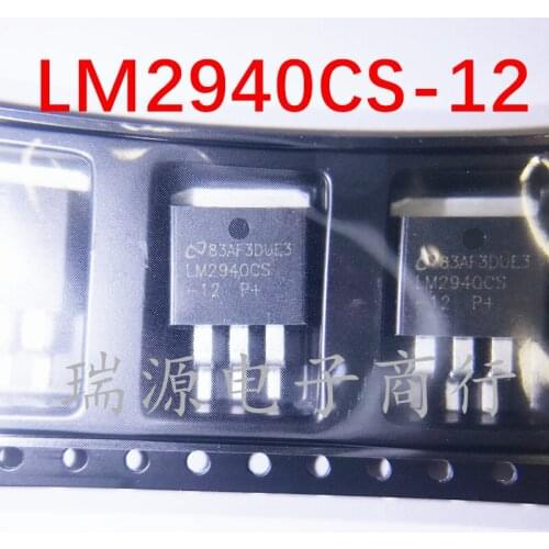 100% New&original LM2940CS-12 LM2940CSX-12 LM2940 TO-263 IC