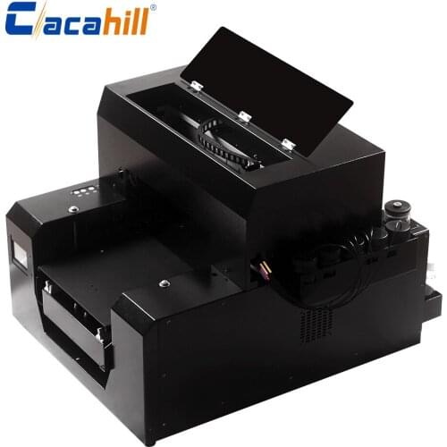 6-color flatbed inkjet printer A3 UV LED upgrade touch design high resolution for plastic/leather/metal/silicone printing