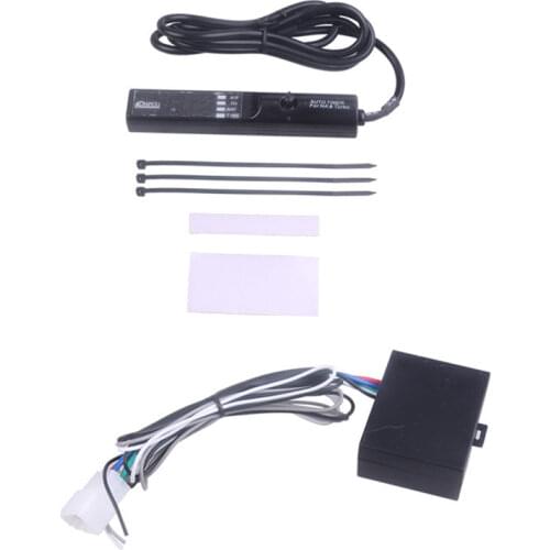 Car Universal Delayer Set with Digital Display TURBO TIMER Turbo Flameout Delay Lightweight Time Delayer Extinguisher Blu-ray