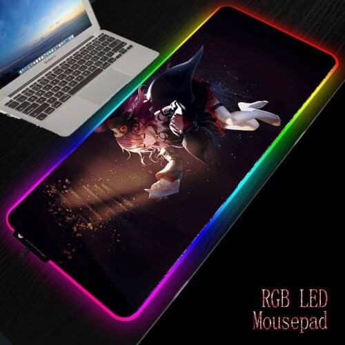 MRGBEST Anime Sexy Girl Angel Large Mouse Pad XXL Computer Gaming Mice pad Rubber with sewn edges Gaming pad free shipping