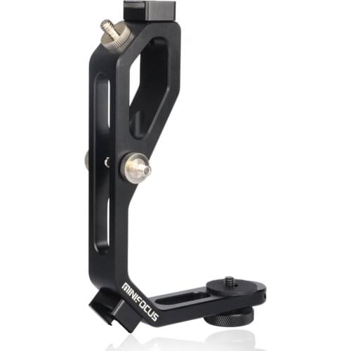SC Handle Grip L Type Bracket for Mounting Monitor Microphone Stand for DJI Ronin S 2 RS2 SC ZHIYUN Crane 2 M Plus/MOZA 2/Gimbal