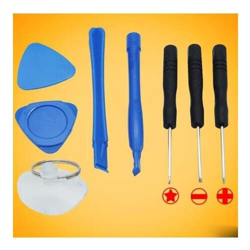 DHL 1000Set 8000PCS 8/1Set Hot 8 In 1 Set Accessories Screwdriver Phone Repair Mobile Opening Pry Tool Kit