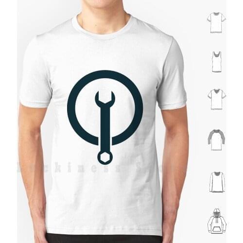 Wrench Logo T Shirt 6xl Cotton Cool Tee Mechanic Wrench Grease Mechanical Cars Auto Repair Engineering