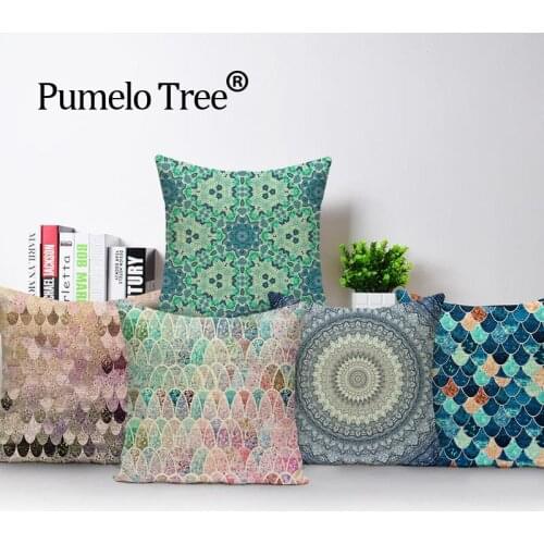 Moroccan Cushions Colorful Decorative Pillows Dropshipping Cushion Cover Linen National Cushions Home Decor Custom Pillow Cover