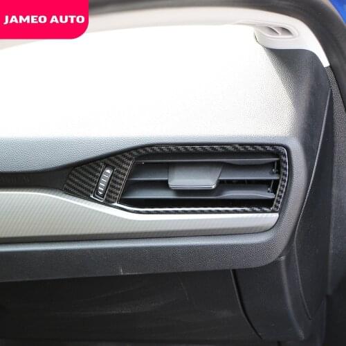 Jameo Auto 2Pcs/Set A/C Car Front Air Condition Outlet Vent Frame Cover Trim Fit for Ford Focus 2019 2020 Accessories