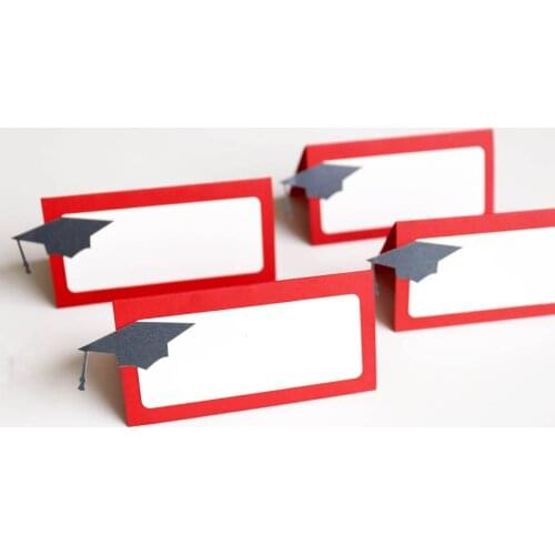 Graduation Place Cards , 2021 graduation Food Tents - high school Party Theme decorations, table decorations