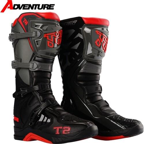 Motocross Motorcycle Boots Protective Long Thigh Boots Waterproof Active Axis Motorcycle Shoes Motorbike Off-road Moto Boots