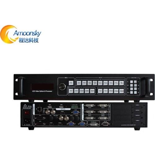 New design video wall processor splicer sc359 for p8 outdoor led display with front service