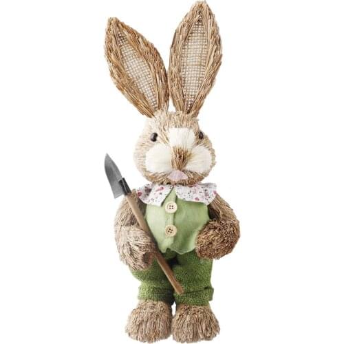 Easter Decoration Simulation Bunny 36x13.5cm Rabbit Toy Animals Creative Unique Various Widely Stuffed