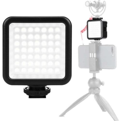 W49 Dimmable Camcorder Video Lighting Mini Interlock Camera LED Panel Light for Canon Nikon Sony A7 DSLR