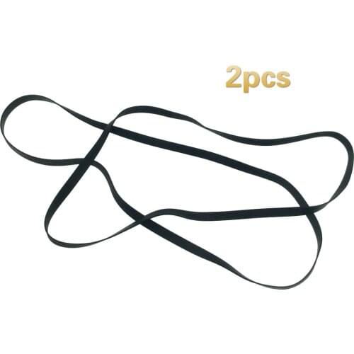2pcs 3/4/4.5/5mm width transmission rubber drive belt for walkman repeater cassette deck counter audio tape recorder