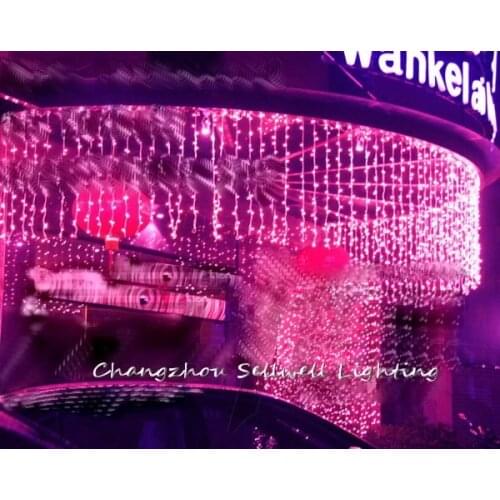 Navidad Christmas Tree Christmas Tree Decorations Good!pink Festival Lighting Yard Clothing Store Led Light Lamp H006(1)